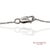 18k(750) White Gold Natural Diamond Square Shape Pendant Necklace With Chain For Sale - Image 12 of 12
