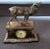 Antique Metal Deer Clock - Decorative Vintage Timepiece For Sale - Image 13 of 14