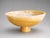 Stone Honey Onyx Pedestal Bowl 10x10x5 | Handcrafted Natural Stone Decorative Centerpiece For Sale - Image 7 of 7