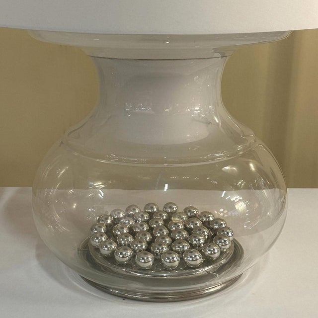 Large Table Lamps from Selenova, Murano, Italy, 1970s, Set of 2 For Sale - Image 9 of 15