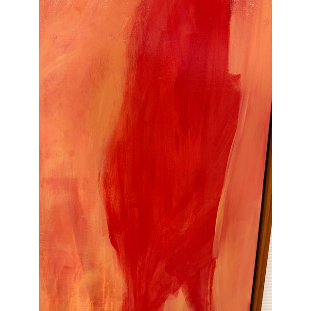 Early 21st Century Abstract Expressionism Acrylic on Canvas, Framed For Sale - Image 5 of 12