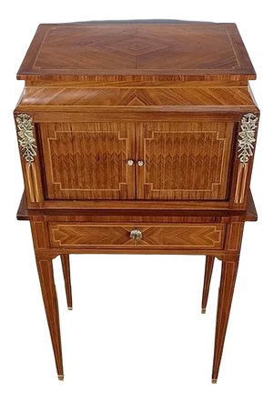 Small Louis XVI Wooden Cabinet, 1900