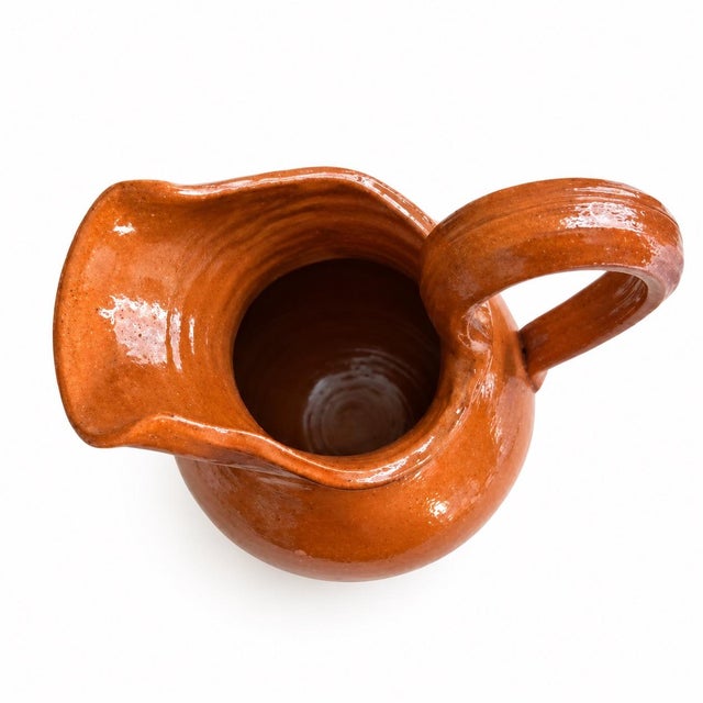 2000 - 2009 Vintage 2008 Neolia Cole Signed & Inscribed North Carolina Pottery Pitcher For Sale - Image 5 of 8