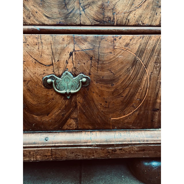 William & Mary / Early 18th Century Inlaid Walnut Escritoire For Sale - Image 12 of 12