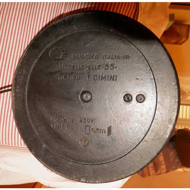 1980s Floor Lamp Model Elle 55 by Tommaso Cimini for Lumina, Italy, 1980s For Sale - Image 5 of 6