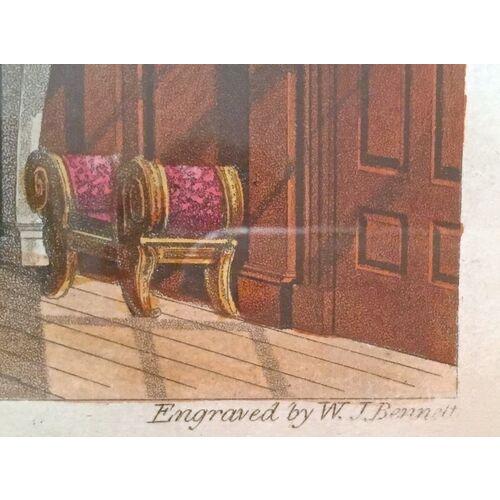 Antique Kensington Palace Engraving For Sale - Image 4 of 6