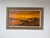 Mid-Century Modern 1970’s Charles Stepule Sunset Harbor Scene Oil on Canvas Painting, Wood Framed For Sale - Image 3 of 12