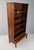 Brown Vintage Bookcase in Beech, 1970s For Sale - Image 8 of 10