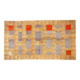 Antique Japanese Silk Kesa Monk's Robe with Patchwork Meiji Era For Sale