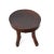 Vintage Luo stool from Sudan. Simple modern design with three bent legs and round stool top. Wonderful as a decorative...