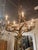 Rococo Italian Rococo Gilt Iron Chandeliers For Sale - Image 3 of 6