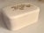 Metal Hollywood Regency Ivory Porcelain Jewelry Box With Gold Detail by Lenox For Sale - Image 7 of 9