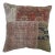Vintage Patchwork Rug Pillow For Sale