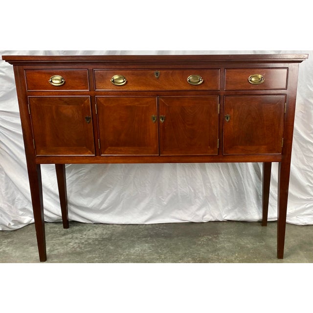 Vintage Mahogany Craftique Federal Style Sideboard Buffet Chairish