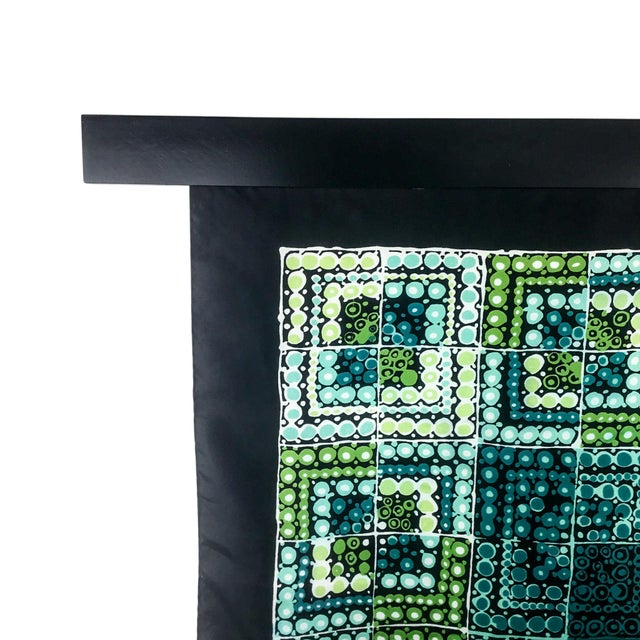 Made in Italy, this beautiful extra large silk scarf will be perfect for hanging on your wall or tying around your neck...