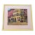 1973 Original Oil on Board of Lugano, Switzerland by Cervi (Columbia Rossi) For Sale