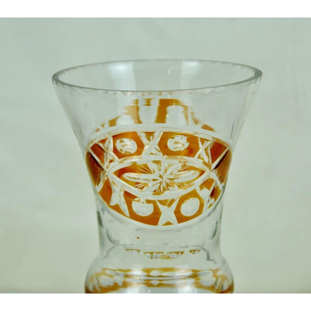 1960s Cut Crystal Vase, 1960s For Sale - Image 5 of 10