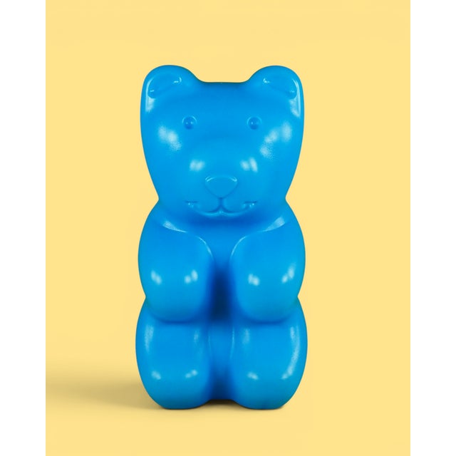 Large Pop Art Blue Gummy Bear Lamp from Messow, Germany, 1970s For Sale - Image 11 of 11