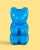 Large Pop Art Blue Gummy Bear Lamp from Messow, Germany, 1970s For Sale - Image 11 of 11
