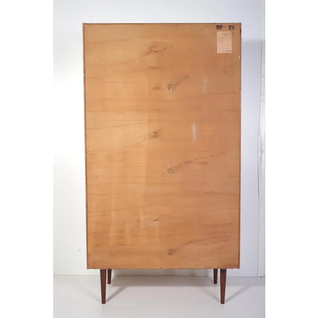 Black Mid-Century Ash Wood Cabinet from Up Zavody Bucovice, 1965 For Sale - Image 8 of 13