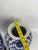 Pair of Blue & White Chinese Export Style Porcelain Floor Vases on Hardwood Stands, 18" Tall For Sale In New York - Image 6 of 8