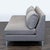 Modern Cb2 Cielo Modern Gray Loveseat With Metal Legs For Sale - Image 3 of 7