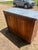 Wood French 19th Century Louis Philippe Flame Mahogany Marble Top Commode For Sale - Image 7 of 12