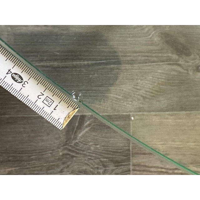 Space Age Glass Coffee Table by Werner Lindner for Bacher For Sale - Image 15 of 18