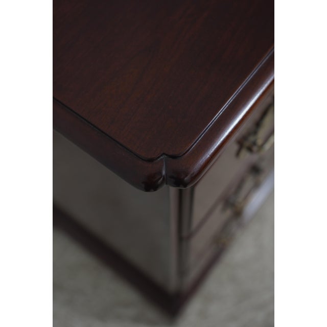Statton Old Towne Cherry Pull Out Bachelor Chest For Sale - Image 12 of 18