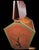 Vintage 20th Century English Style Red Japanned Hinged Two-Sided Flip-Open Sewing Cabinet For Sale - Image 9 of 18