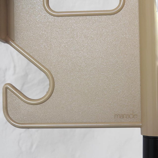 Beige Vintage Freestanding Coat Rack by Jean Pierre Vitrac for Manade, 1980s For Sale - Image 8 of 15