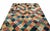 Gabbeh Nomad Rug with Diamond Pattern with Natural Colors For Sale - Image 4 of 12