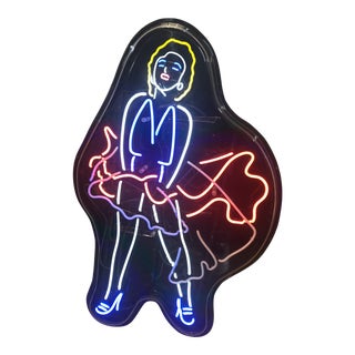 Marilyn Monroe Vintage Neon Sign For Sale