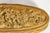 Metal Classy Small Antique French Jewelry Casket Box Gilt Metal Pastoral Relief Trinket Box Made in France Victorian Home Decor For Sale - Image 7 of 14