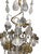 Metal Pair of 19th Century Italian Bronze & Rock Crystal Girandoles For Sale - Image 7 of 8