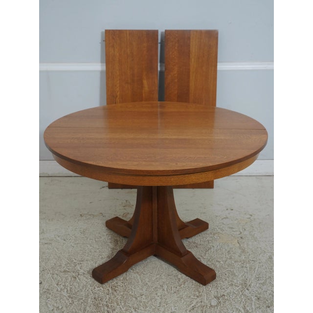 Age: Approx:20 Years Old Details: Split Pedestal Design High Quality Construction Arts & Crafts Style Offered @ Fraction...