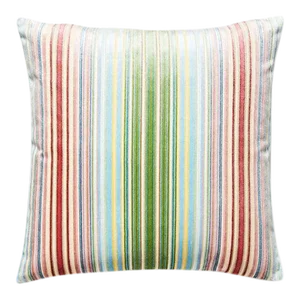 The House of Scalamandré Timberlake Velvet Pillow, Prism