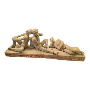Late 20th Century Reclining Men Statuary