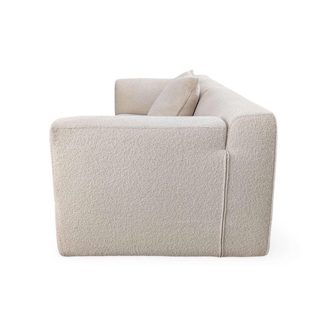 Bouclé MET 250 2-Seater Sofa by Piero Lissoni for Cassina For Sale - Image 6 of 11