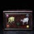 Brown Vintage Chinese Zitan Wood Box With Mother of Pearl & Gemstone Inlay - Twin Oxen Motif For Sale - Image 8 of 9