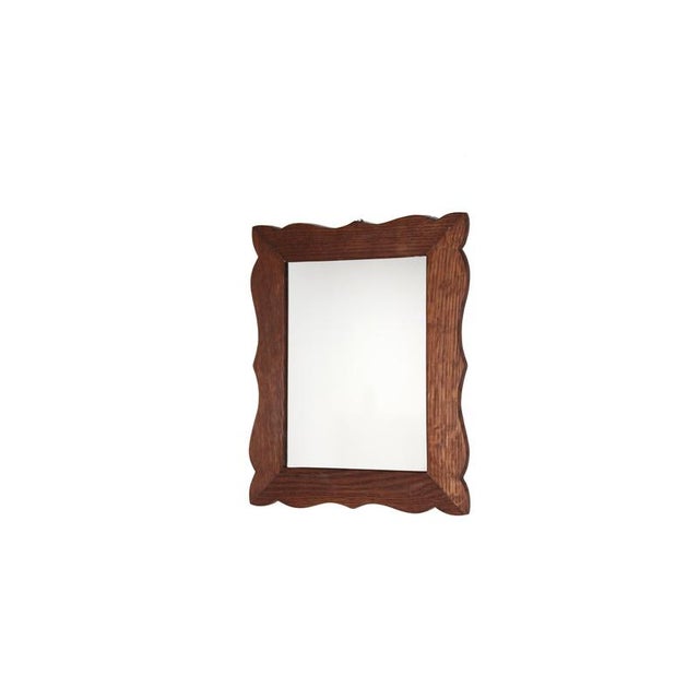 Unique and very decorative mid-century wall mirror, dating from the 1970s and purchased by us in Belgium. The mirror is...