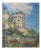 Mid 20th Century Painting Maschikuli Tower Wurzburg Germany For Sale