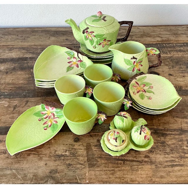 Vintage English Carlton Ware Luncheon China - Set of 20 For Sale - Image 12 of 12