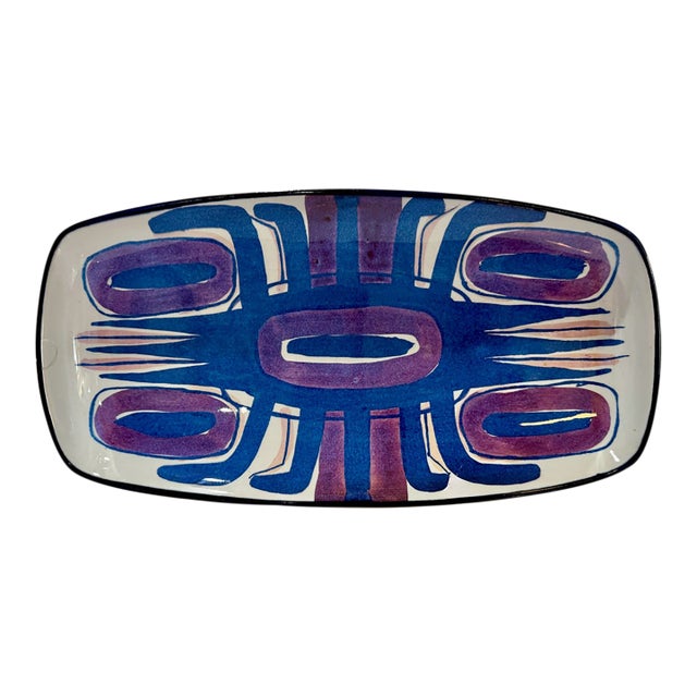 Mid 20th Century Aluminia Tenera Inge-Lise Koefoed Tray 175/2744 Denmark For Sale