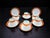 1980s Empire Model Palermo Decor Coffee Cups by Richard Ginori for Doccia Manufactory, 1980s, Set of 6 For Sale - Image 5 of 6