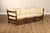 French Provincial French Country Style Carved Oak Frame Three Seat Sofa For Sale - Image 3 of 18