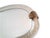 Hollywood Regency Torchon Murano Glass Hand Mirror from Barovier & Toso Production, 1950s For Sale - Image 3 of 14