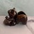Mid 20th Century Mid 20th Century Mid-Century Modern Ceramic Drip Glaze Squirrel Nut Dish, Japan For Sale - Image 5 of 6