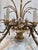 Hollywood Regency Hollywood Regency Twelve Light Brass Wheat Sheaf Chandelier For Sale - Image 3 of 8