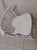 Farmhouse Vintage Maple Comb Back Rocking Chair White For Sale - Image 3 of 6